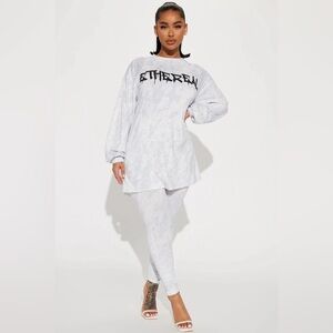 Fashion Nova Ethereal Legging Set -BNWT